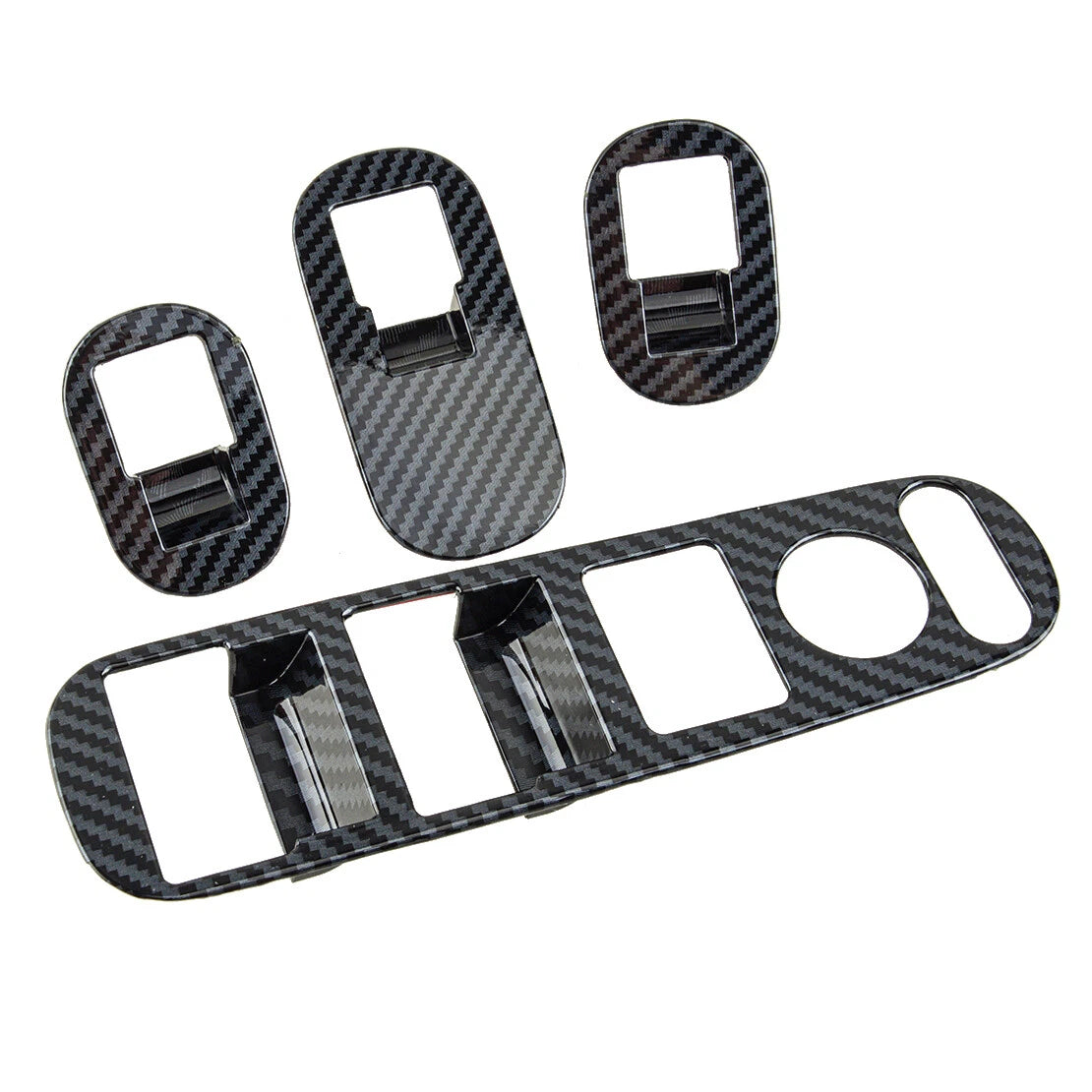 4 x Window Lift Switch Panel Cover Trim for Honda HR-V (2016-2021)