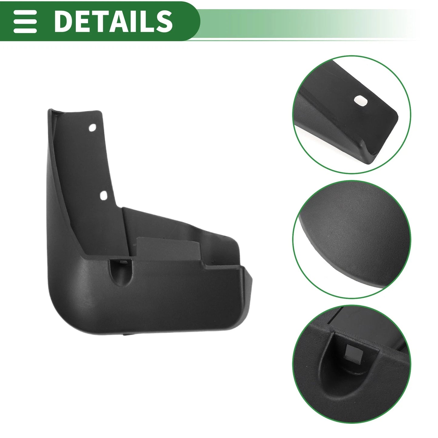 Mud Flaps Splash Guards 1 Set for Nissan Murano (2015-2019)
