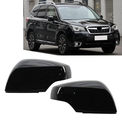 Black Side Rear View Mirror Cover Caps for Subaru (2012-2018)