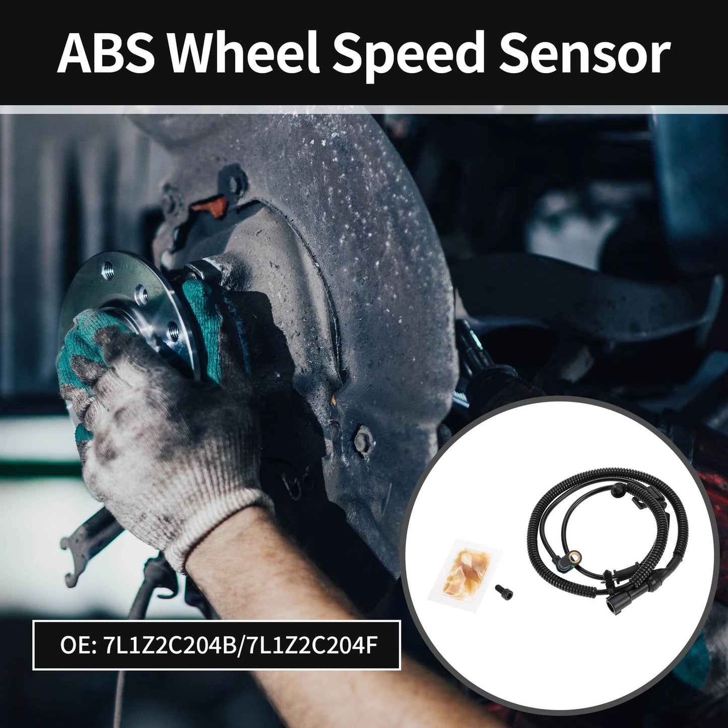 ABS Sensor Front Left/Right for Ford Expedition (2007-2010)