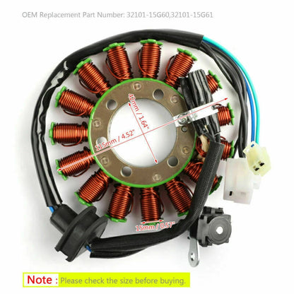 Stator for Suzuki Burgman 400 AN400 AN400Z (2011-2016)