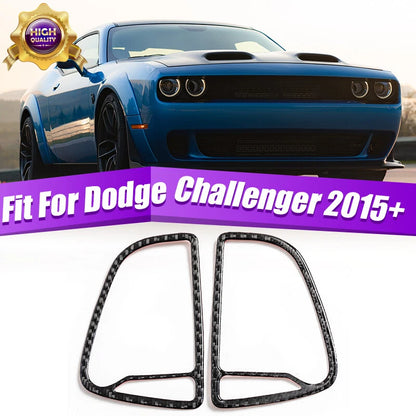 Carbon Fiber Dashboard Air Vent Trim Cover for Dodge Challenger (2015-2020)