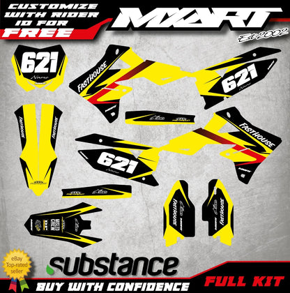 Custom Decal Kit for Suzuki RMZ 450 (2018-2022)