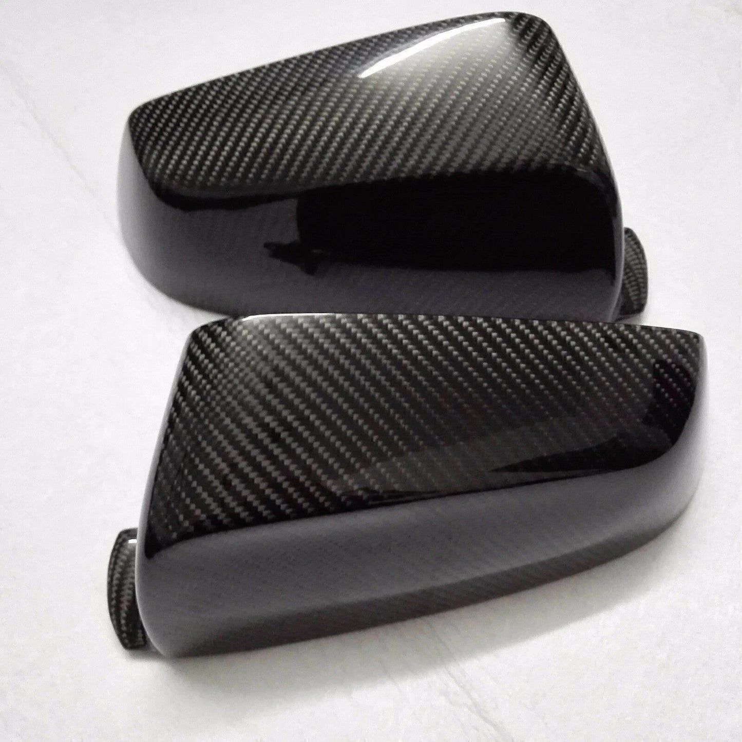 2 x Car Mirror Covers for BMW 5 Series GT F07 (2010-2013) Carbon Fiber