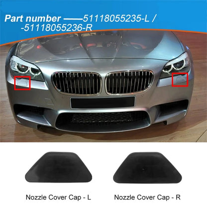 Headlight Washer Nozzle Covers for BMW M5 F10 F11 (2011-2017)