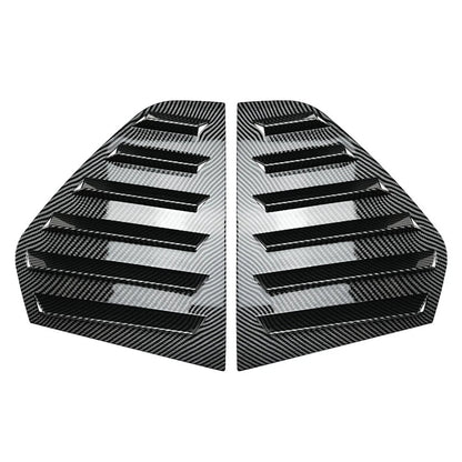 Rear Window Side Vent Shutter Louver Cover Trim for VW Golf 8 MK8 (2020-2022) 2 x