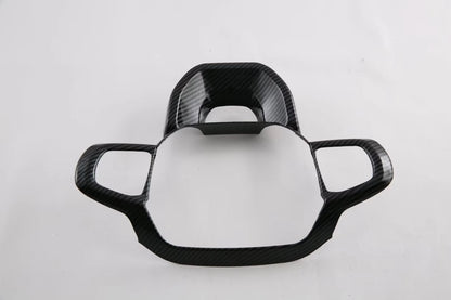 Carbon Fiber Steering Wheel Cover Trim for 2023 Ford Ranger (2023-2023)