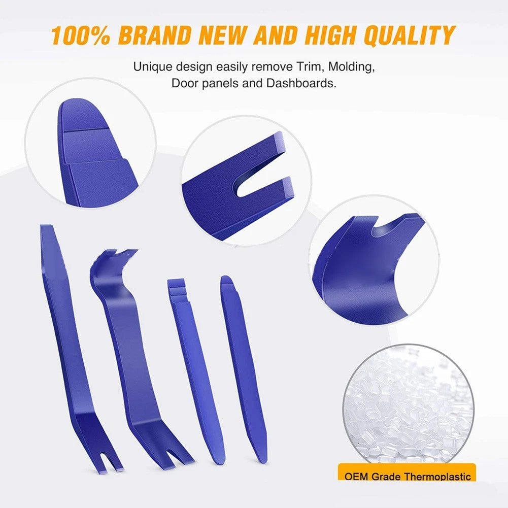 6 x Car Door Panel and Trim Removal Tools for Auto Interior Maintenance
