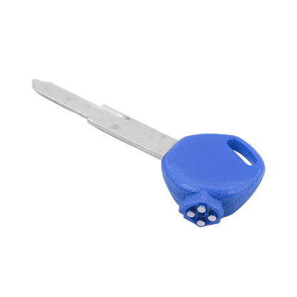 Uncut Blue Ignition Key for Honda PCX125, SH125, 150 (2010-2023)