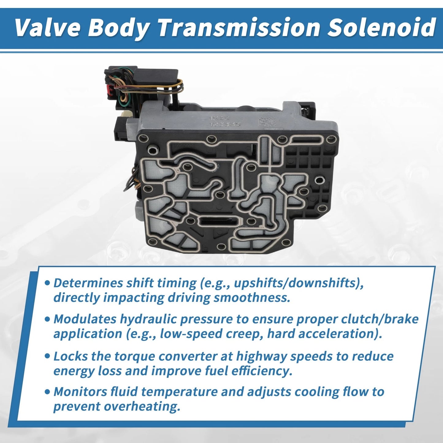 Valve Body Solenoid for Dodge 62TE