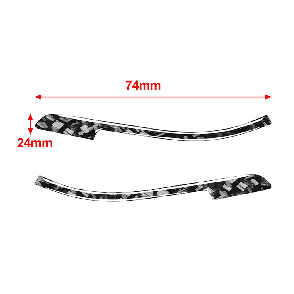 Rearview Mirror Anti-Collision Strip Cover Trim for Audi A4 B9 S4 RS4 (2016-2023)