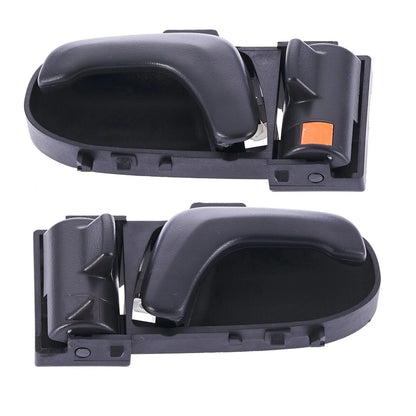 Door Handle Inner Set of 2 for Holden Barina MH (1991-1994) Grey Front & Rear