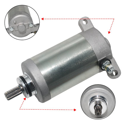 Starter for Kawasaki KLF250 Bayou 250, KLF220 Bayou 220 (2003-2011, 1988-2002)