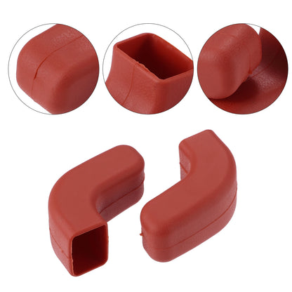 Front Bumper Tow Hook Cover for Jeep Wrangler JK JL (2007-2023) Red