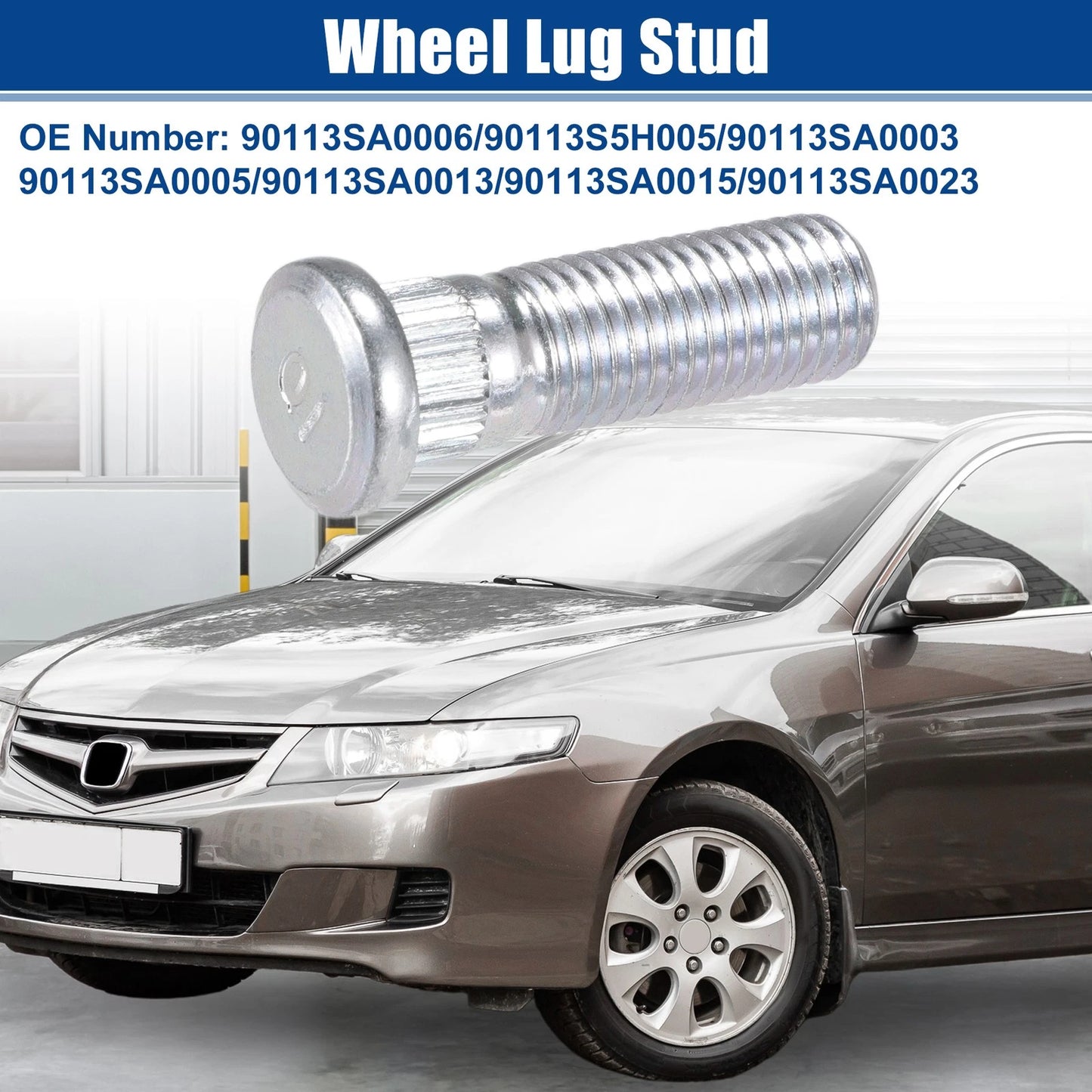 20 x M12x1.5 Wheel Lug Studs for Honda Accord City (2003-2023)
