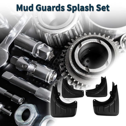 Mud Flaps Splash Guards 1 Set for Porsche Cayenne (2006-2010)
