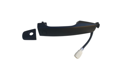 Outer Door Handle Set for Toyota Landcruiser 2007-2021 4 x Black Front Rear