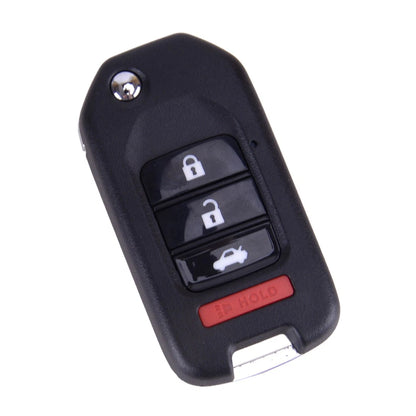 4 Button Flip Key Remote Control Shell Case Cover for Honda Civic (2014-2020)