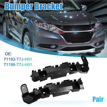 Front Bumper Mounting Support Brackets for Honda HR-V (2016-2021)