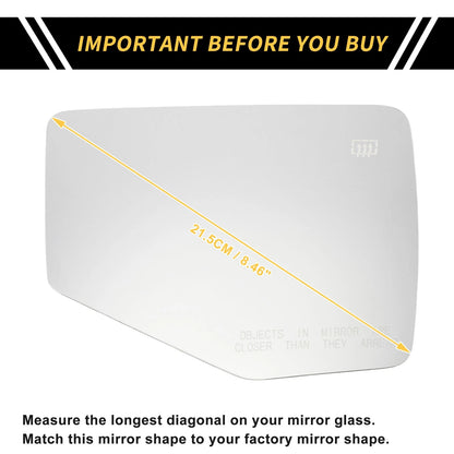 Right Side Mirror Glass for Ford Explorer (2006-2010)