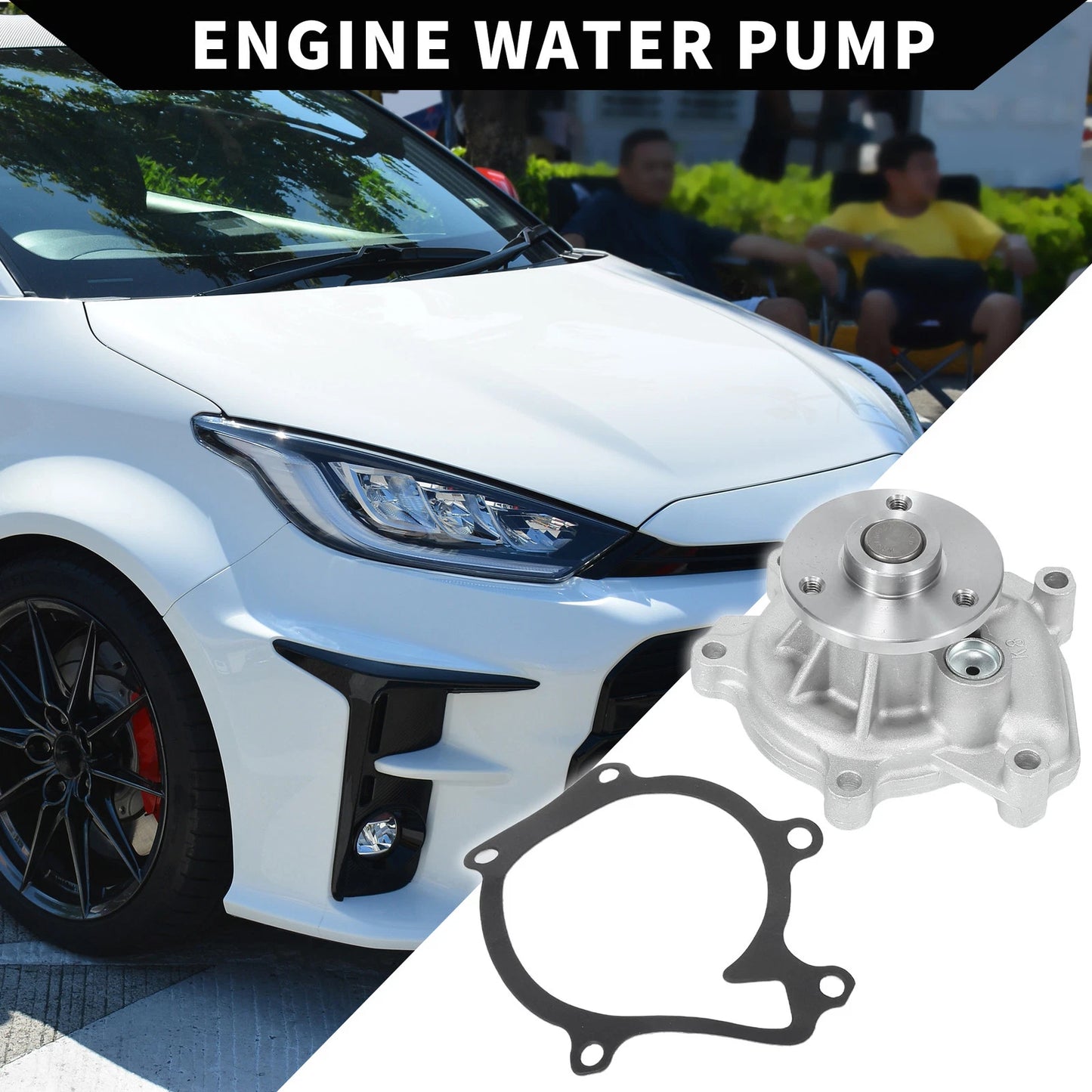 Water Pump & Gasket for Toyota Yaris (1999-2005)