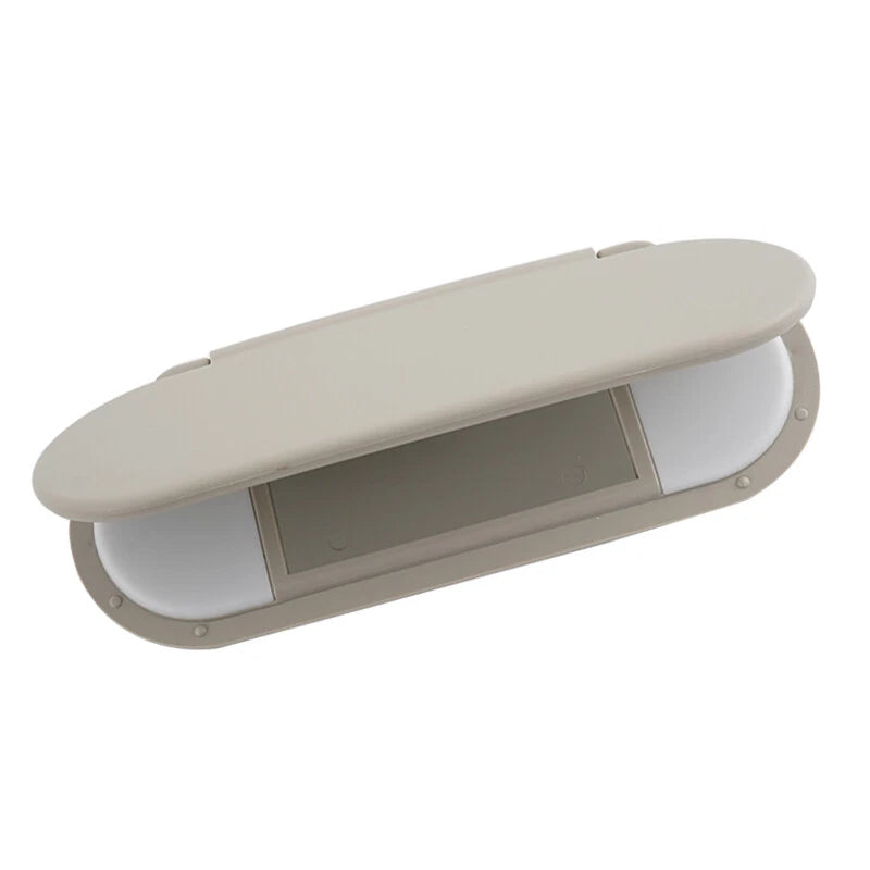 Sun Visor Gray Vanity Mirror Cover for 2015-2022 BMW Mini Cooper F55 F56 F6