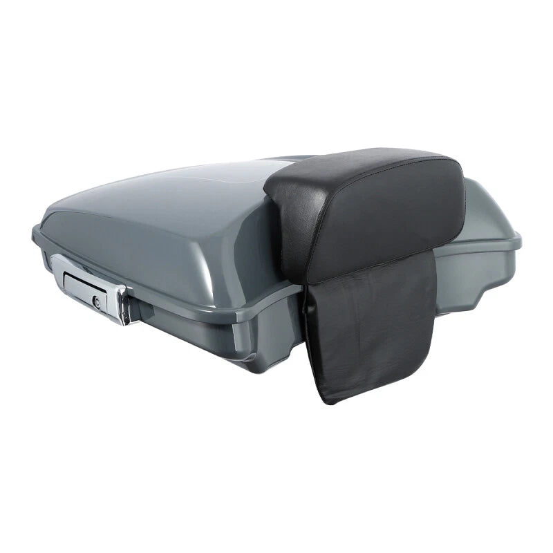 Trunk Mount Rack for Harley CVO Road Street Glide (2014-2025) Gunship Gray