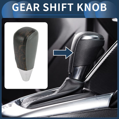 Automatic Gear Shift Knob Faux Leather for Toyota Land Cruiser (2016–2021)