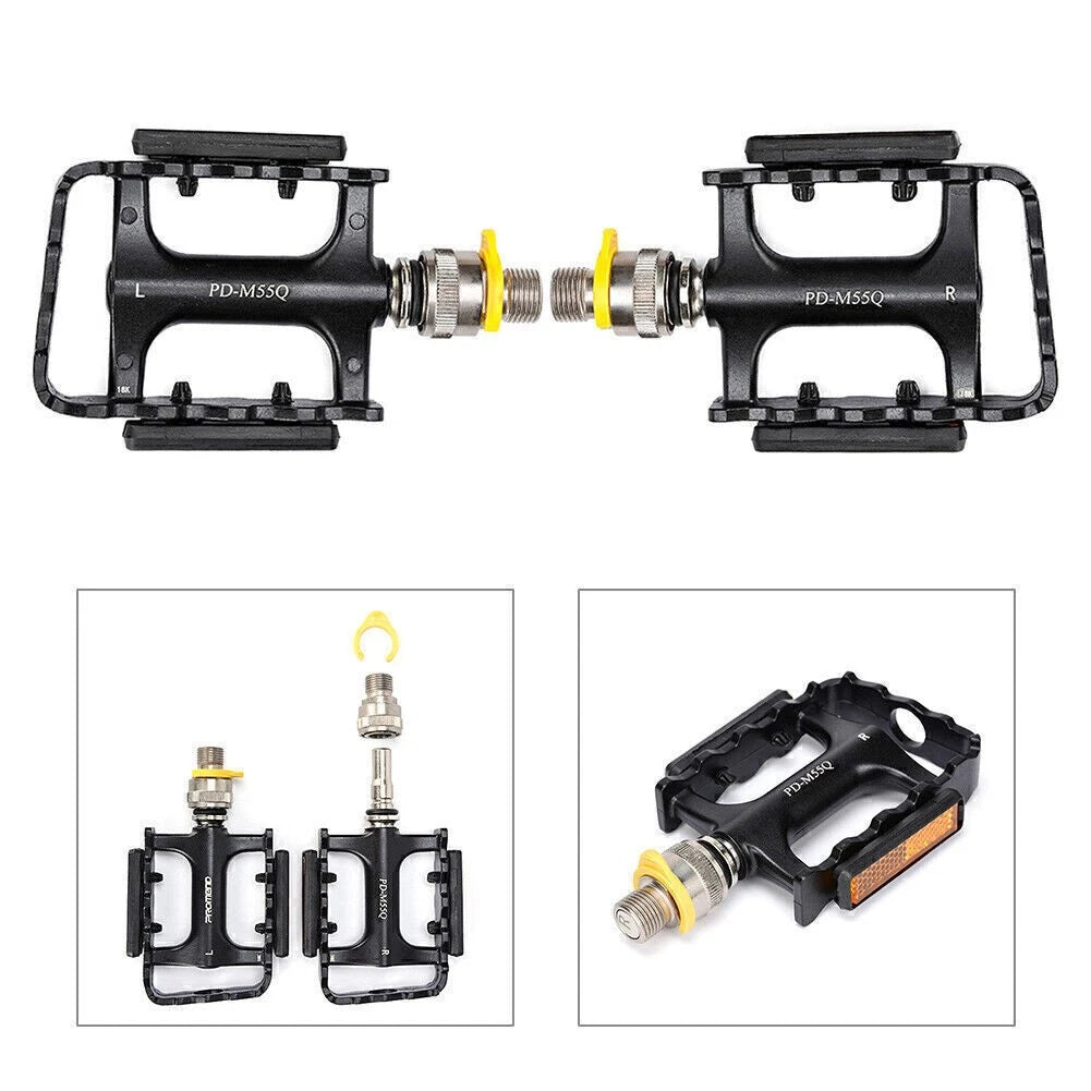 Aluminum Quick Release Pedals for MTB Road Bike - Sealed Bearing (2023)
