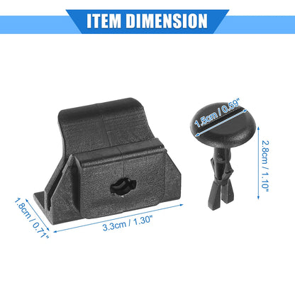 10 x Car Front Fender Bumper Cover Clips for Toyota Camry (2004-2011)