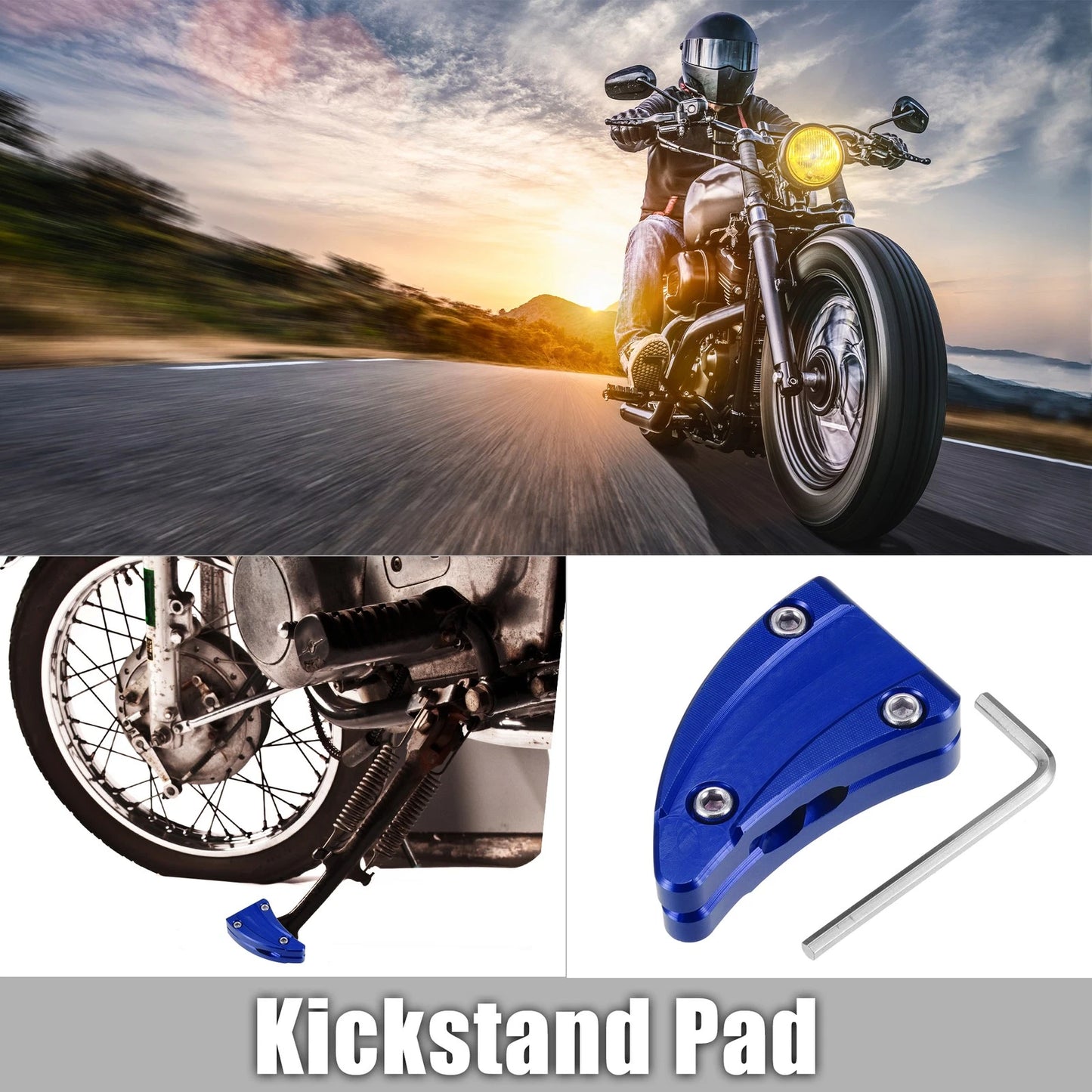 1x Foot Support Pads Set for VESPA GTS300