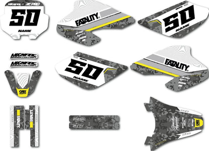 Sticker Kit for Honda XR 80/100 Decals Warfare Style (2001-2003)