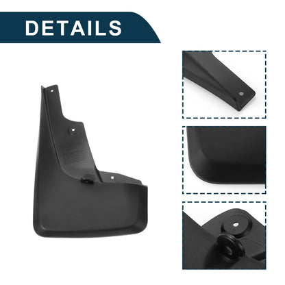 Mud Flaps Splash Guards 1 Set for Toyota 4Runner (2012-2022)