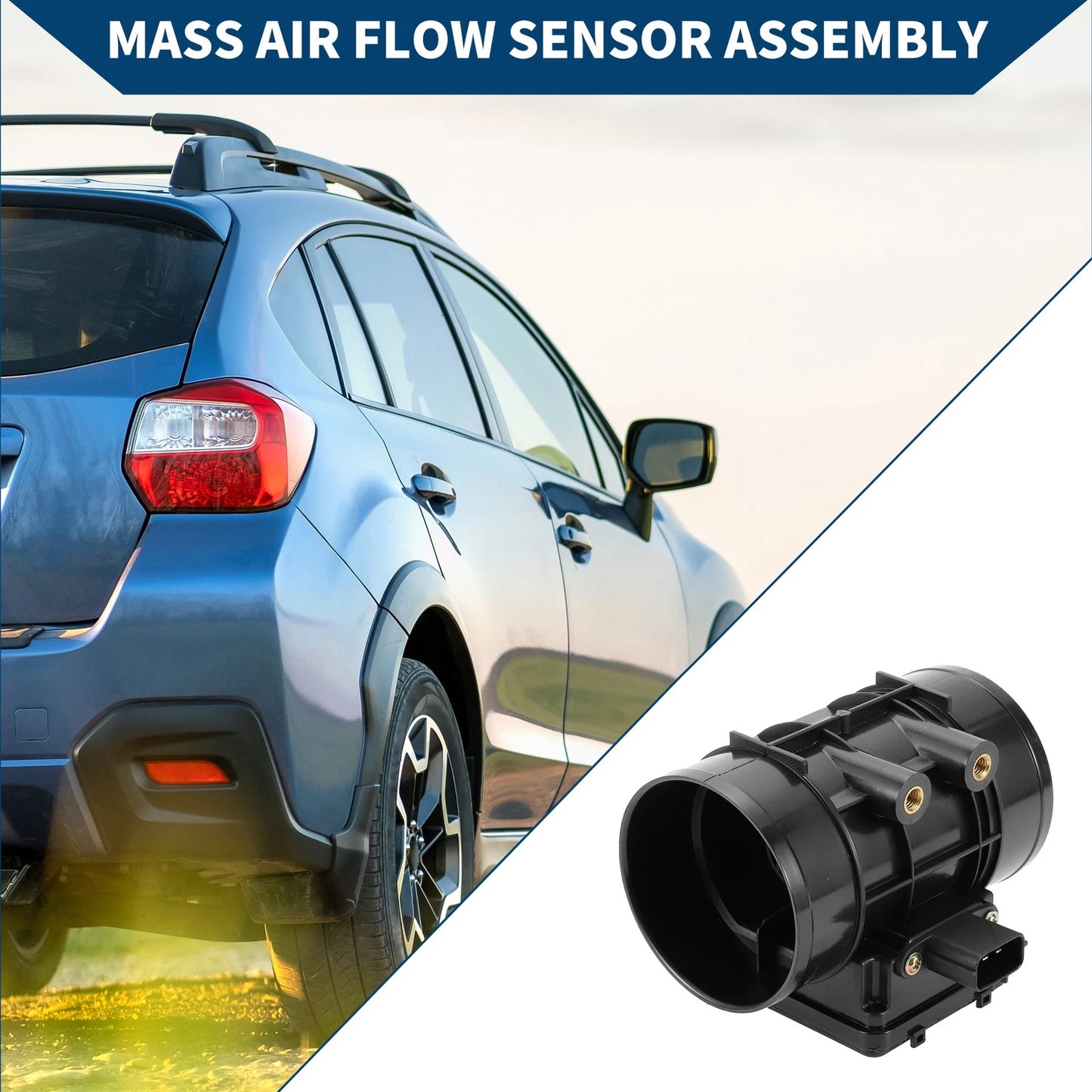 Mass Air Flow Sensor for Mazda B2200 2.2L (1987-1993)