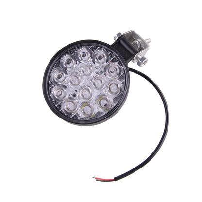 12V 42W LED Spot Lights for Truck Off Road Tractor ATV