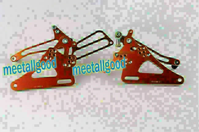 Aluminum Rear Set Footpegs for Honda CB400 (1998-1999)