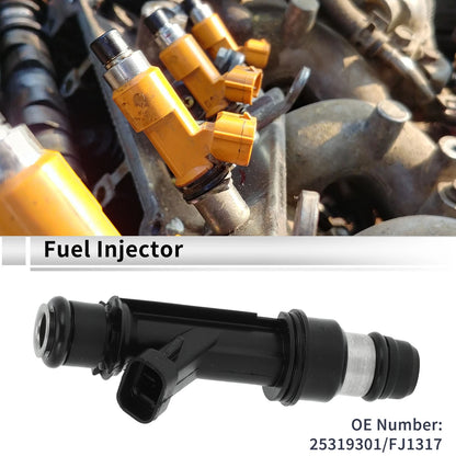Fuel Injector 1 Pc Black for Chevy Pickup (2001 - 2003)