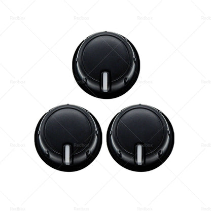 3 x Heater Fan Control Switch Knobs for Toyota Hilux Vigo (2005-2015)