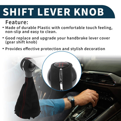 5 Speed Manual Gear Shifter Knob & Cover for Mini Cooper F55 F56 (2014-2023)