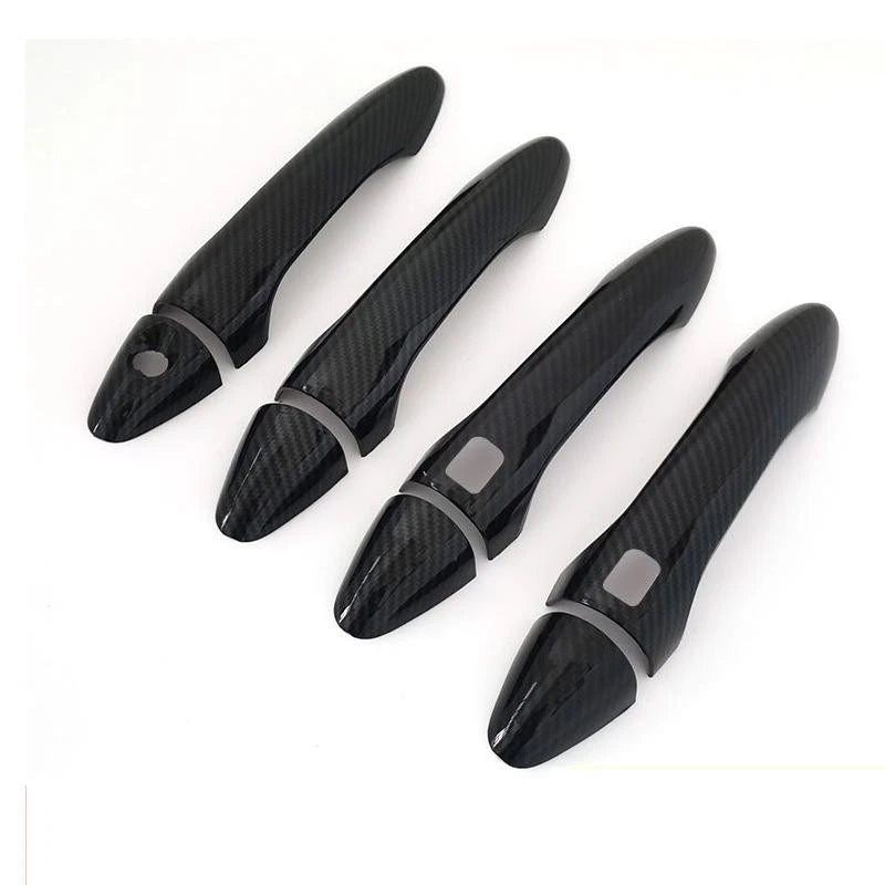 Carbon Fiber Outer Door Handle Cover Trim for Kia Forte K3 (2013-2015)