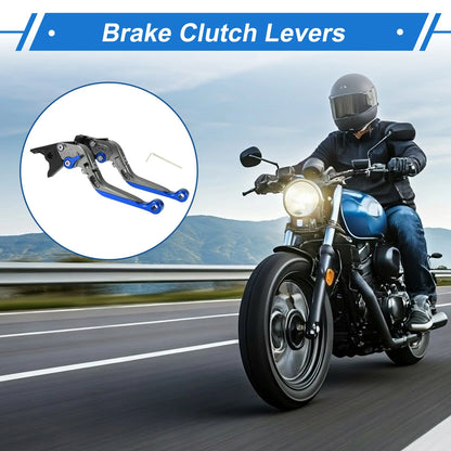 Brake Clutch Levers Adjustable Short/Long for Yamaha YZF R1 (1999–2001)