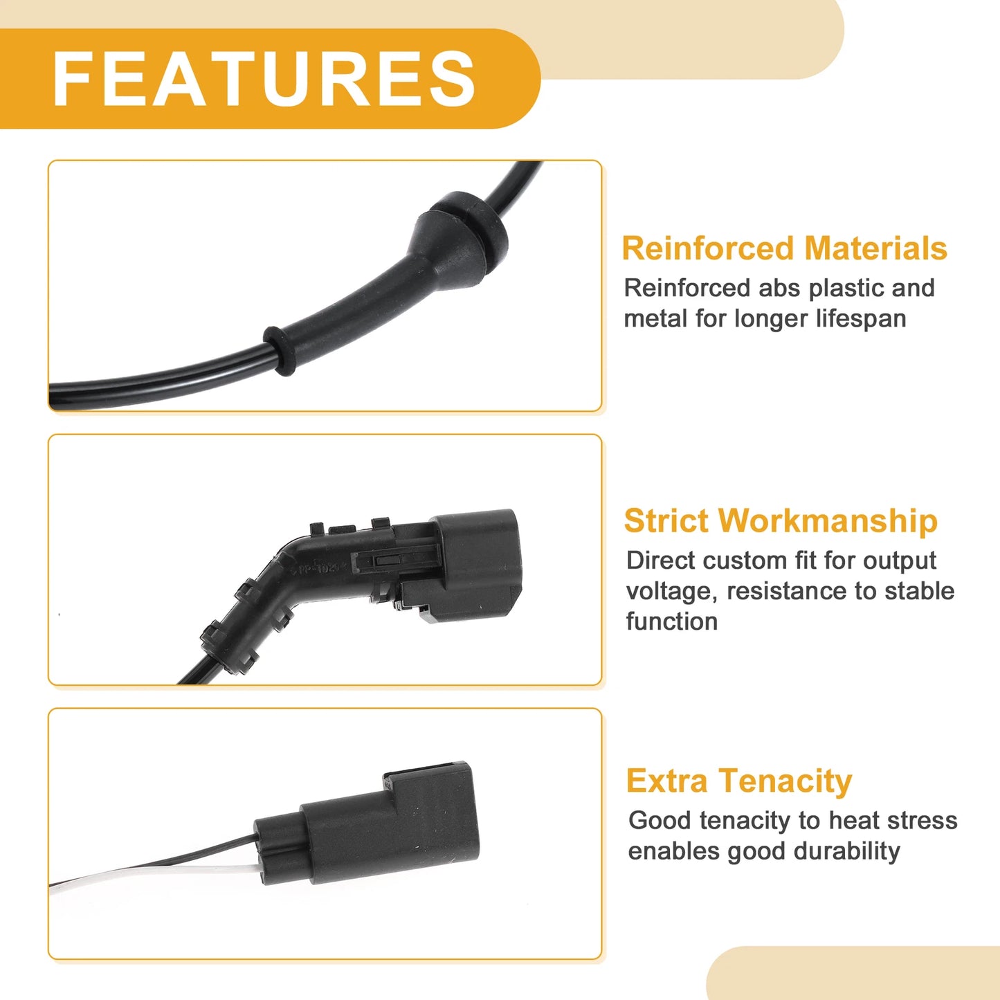 ABS Wheel Speed Sensor for Ford Mondeo (2007-2014)