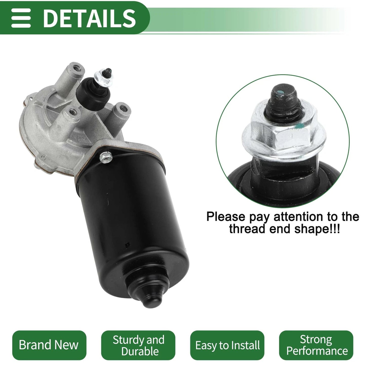 Front Windshield Wiper Motor for Dodge Dakota (1989-1996)