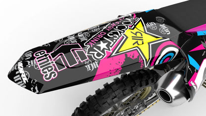 Custom Graphics Full Kit for Yamaha TTR 50 (2006-2026) RUSH STYLE Stickers