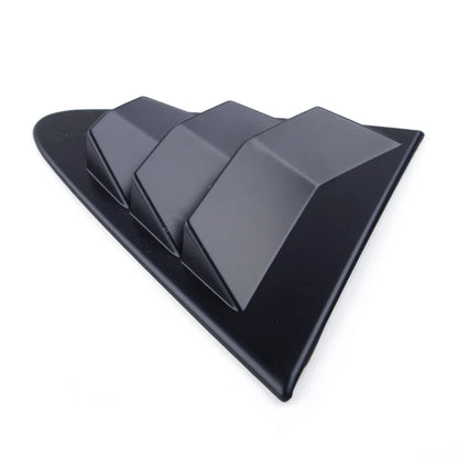 2 x Side Window Bucket Louver Covers for Toyota Corolla Hatchback (2019)