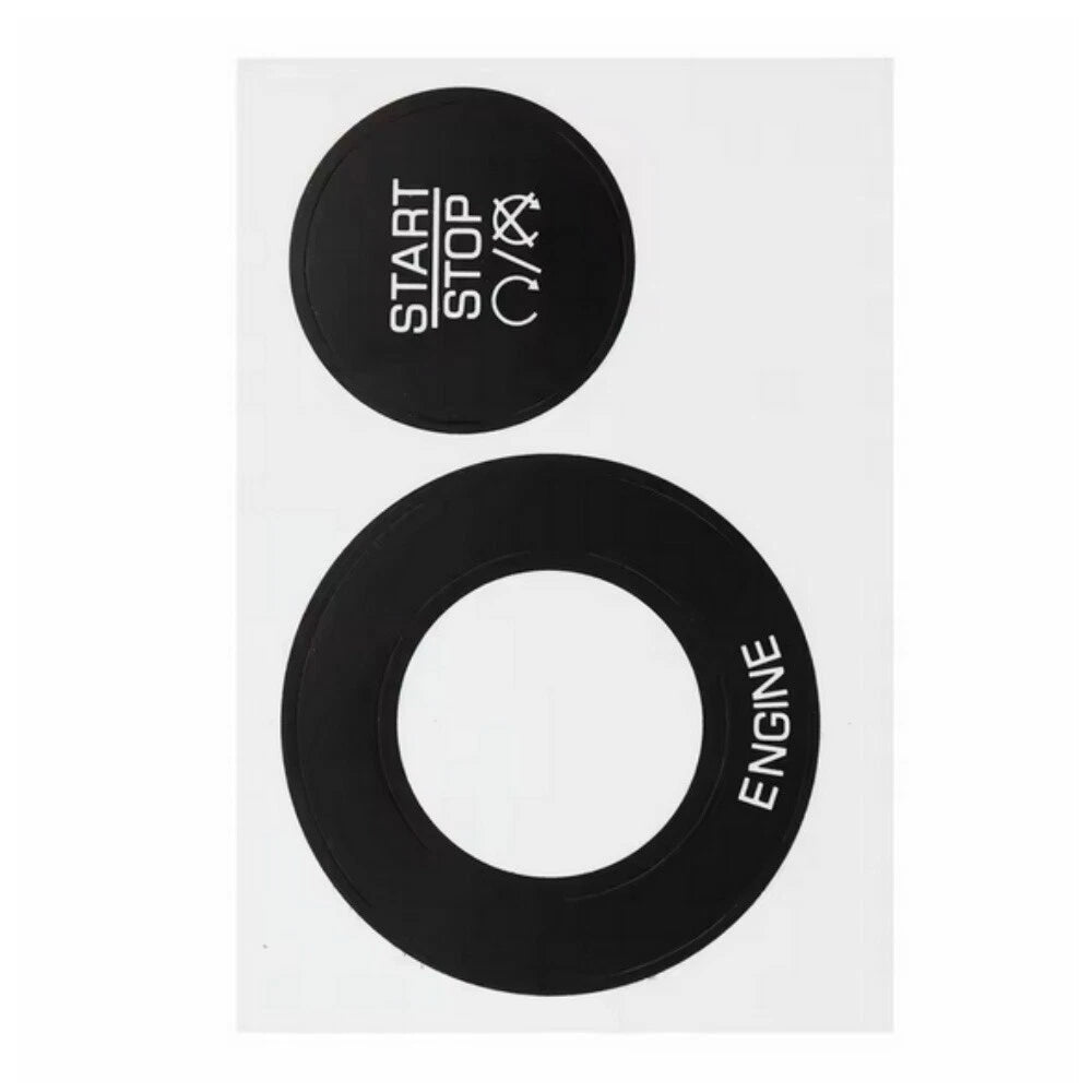 Ignition Push Button Start Stop Decal for Dodge Charger (2011-2014)