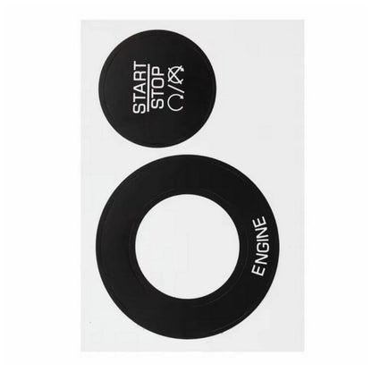 Ignition Push Button Start Stop Decal for Dodge Charger (2011-2014)