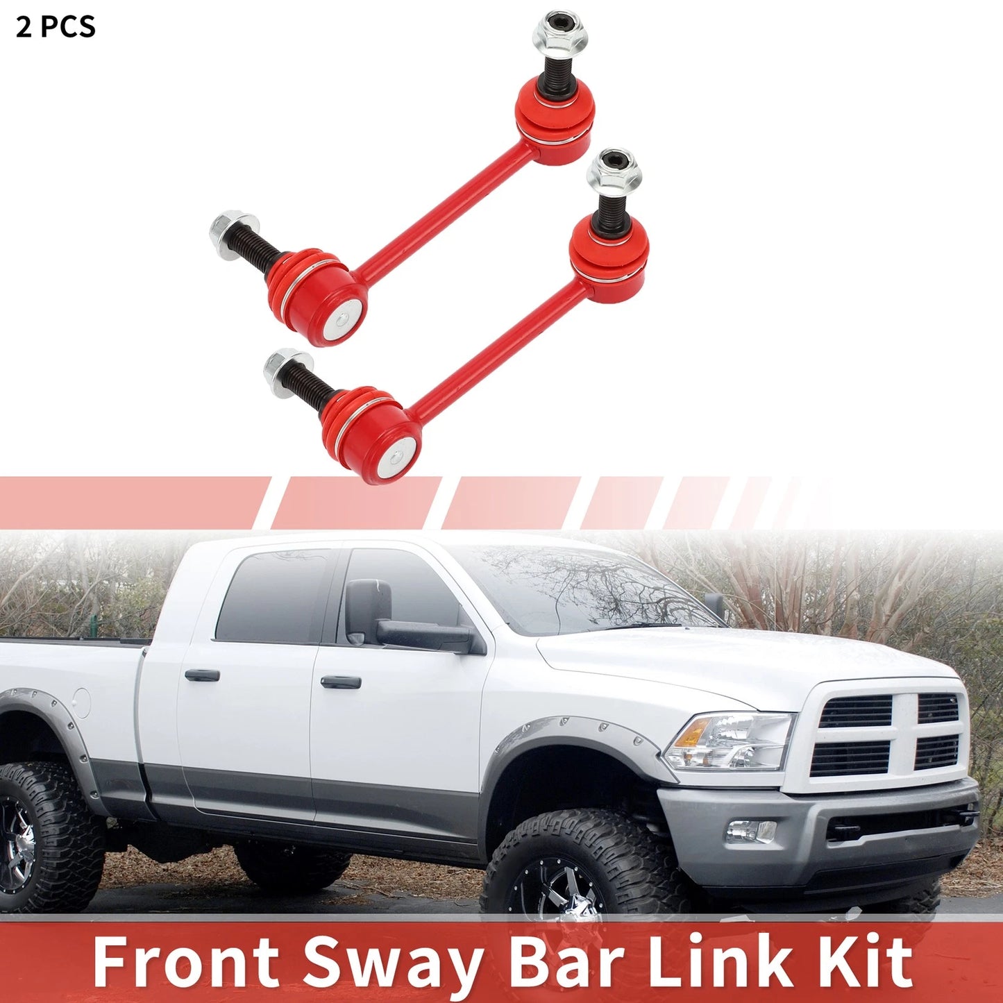 2 x Front Sway Bar Links Stabilizer Kit for Jeep Grand Cherokee (2005-2010)