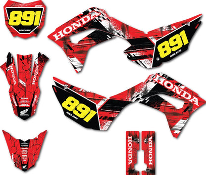 Custom Graphics Full Kit for Honda CRF 110 (2019-2026)