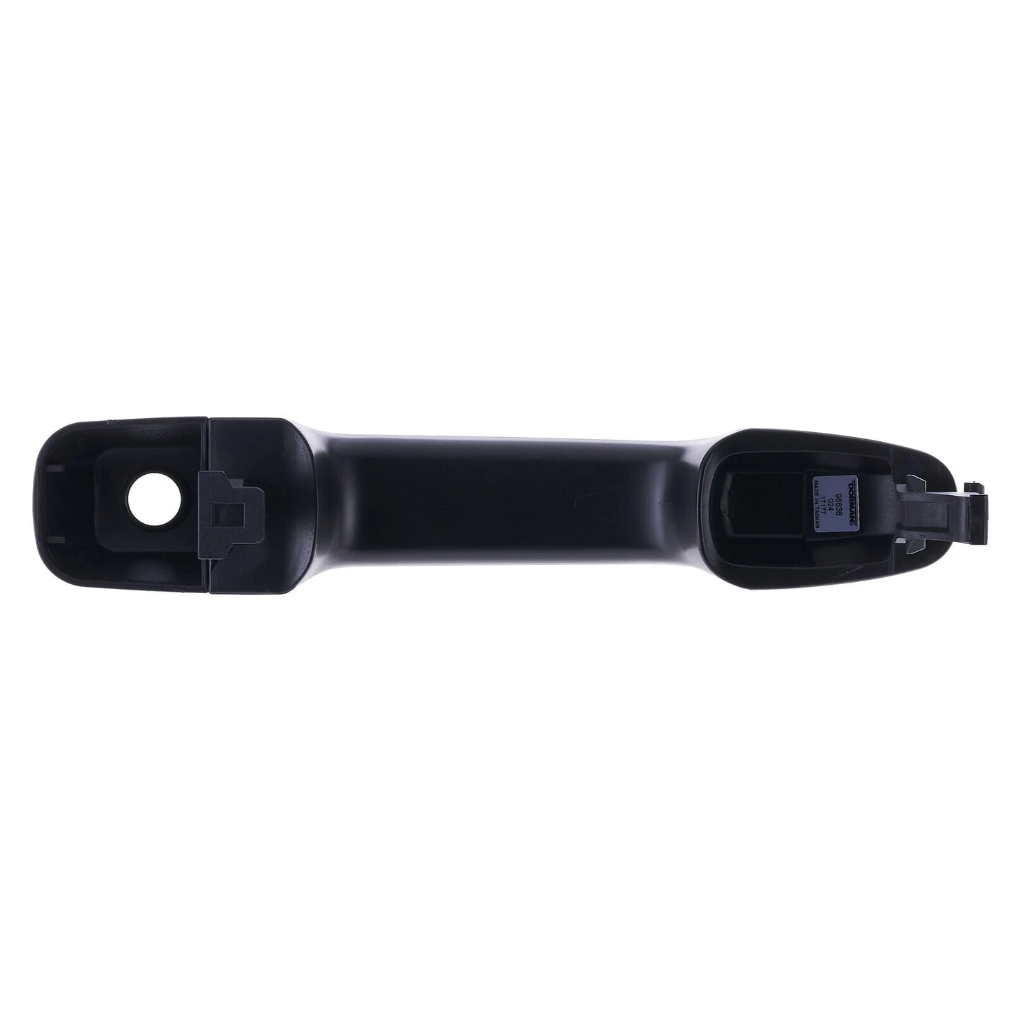 Black Front Right Outer Door Handle with Keyhole for Toyota Landcruiser (2009-2023)